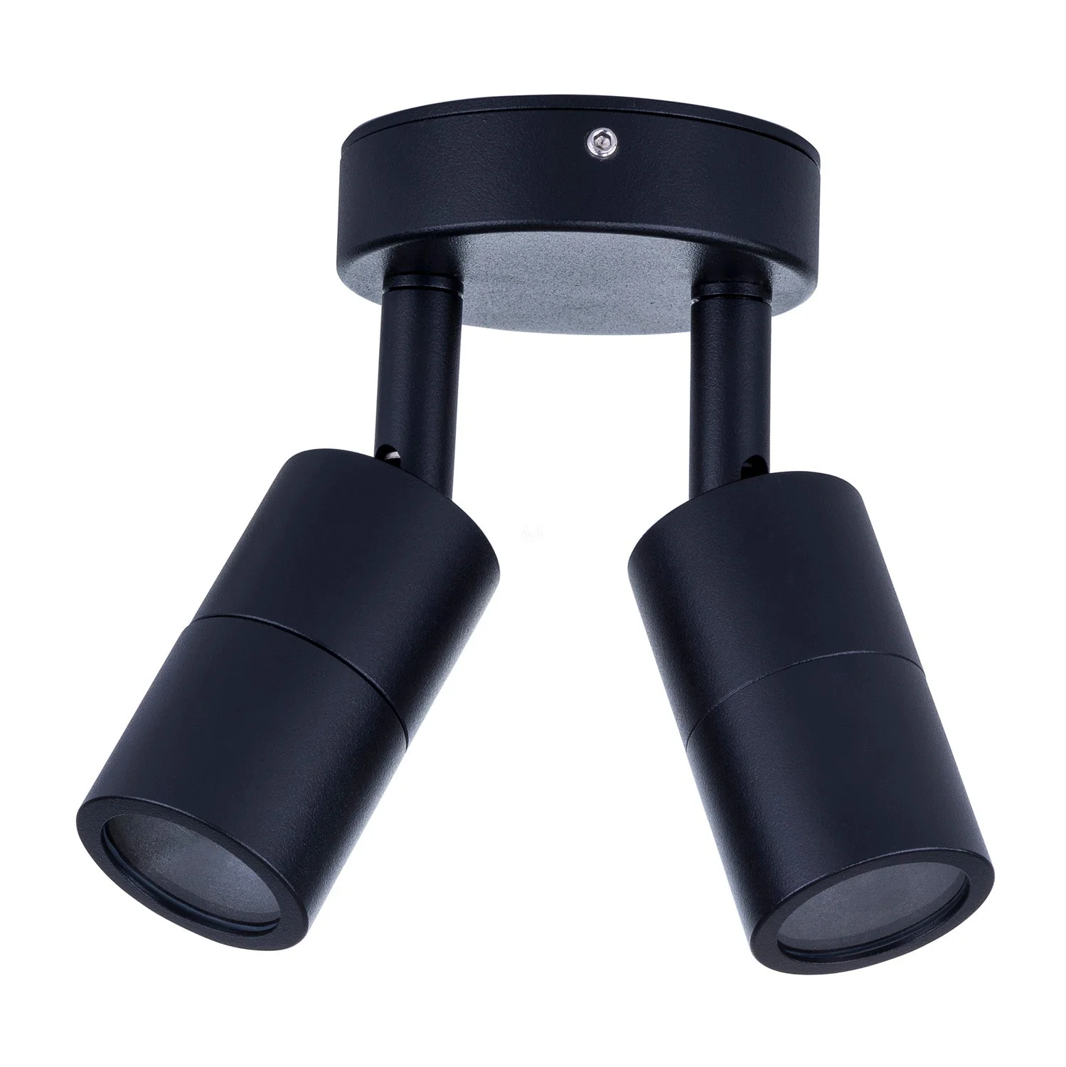 Tivah Mini Double Adjustable LED Wall Light in Black Havit Lighting - HV1327MR11NW - Image 2