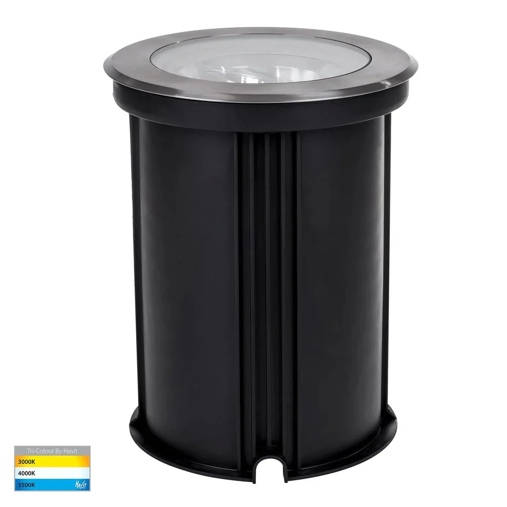 Toldo Adjustable LED inground Light CCT 20w 316 Stainless Steel Havit Lighting - HV1829T - Image 3