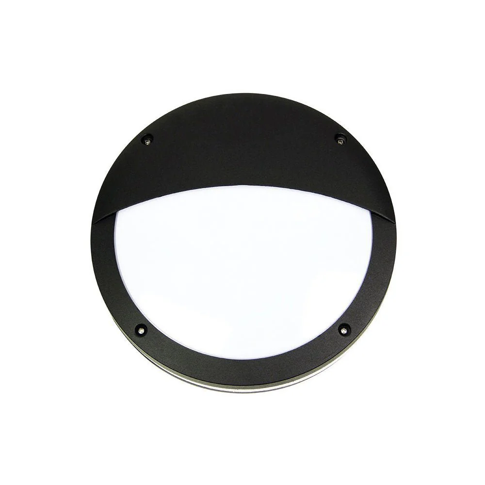Tonato 2 Light Wall Light Eyelid Black - OL7902BK