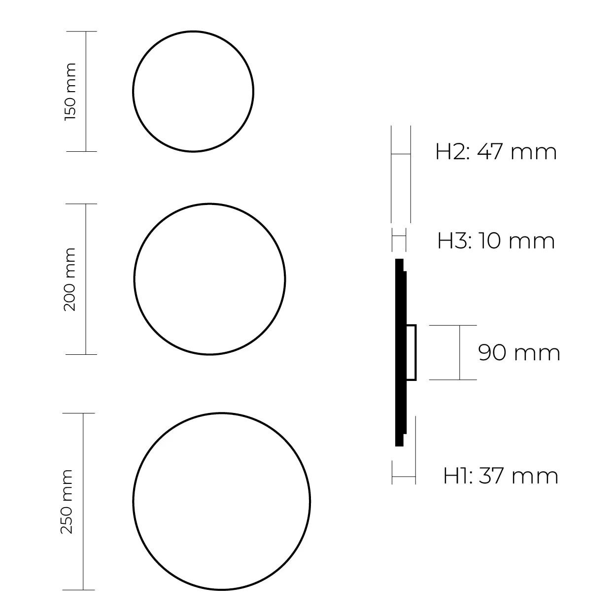 Turkish Stone Travertine Look Halo LED Wall Light –  Indoor/Outdoor - Image 7