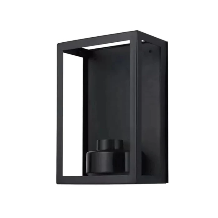 Vancouver Outdoor Wall Light Small in Matt Black