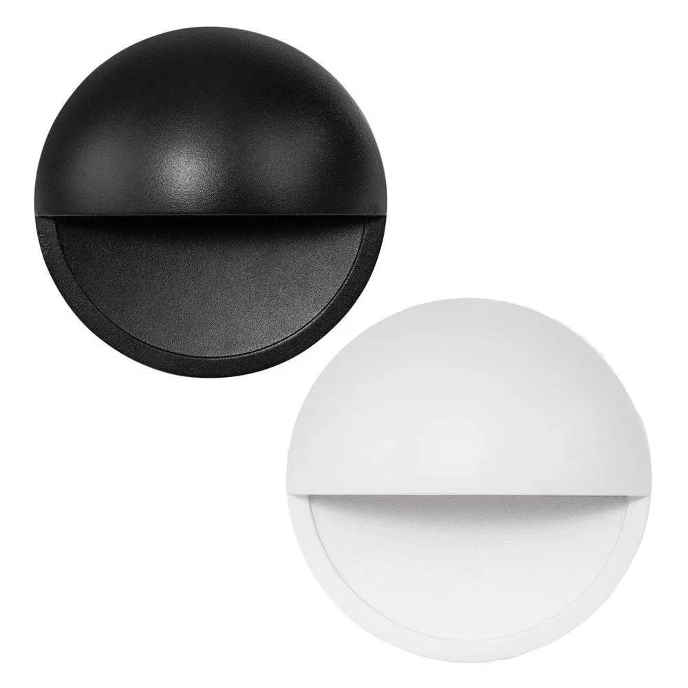 Veko LED Step Light with Eyelid CCT 10w in Black, White Havit Lighting - HV2929T