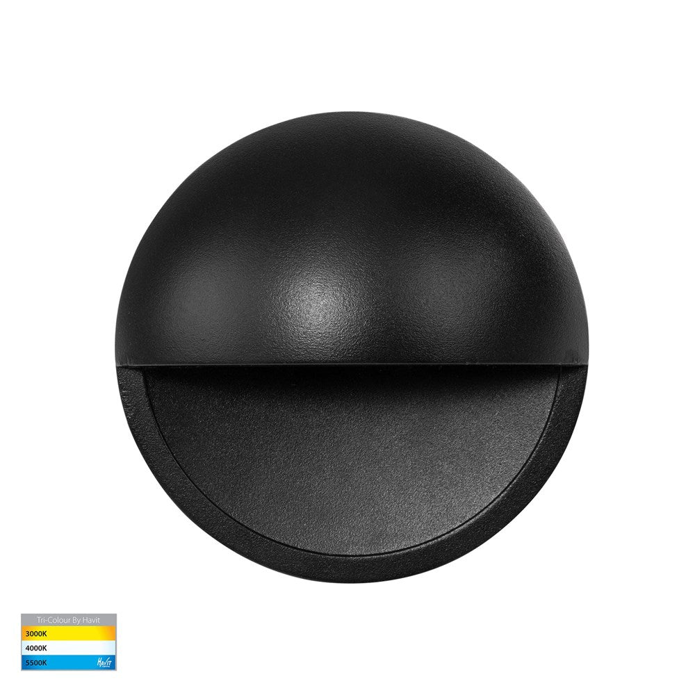 Veko LED Step Light with Eyelid CCT 10w in Black, White Havit Lighting - HV2929T - Image 2