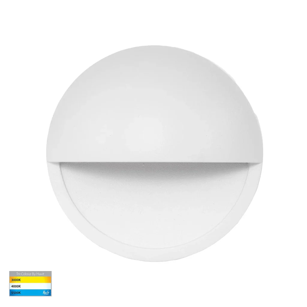 Veko LED Step Light with Eyelid CCT 10w in Black, White Havit Lighting - HV2929T - Image 3