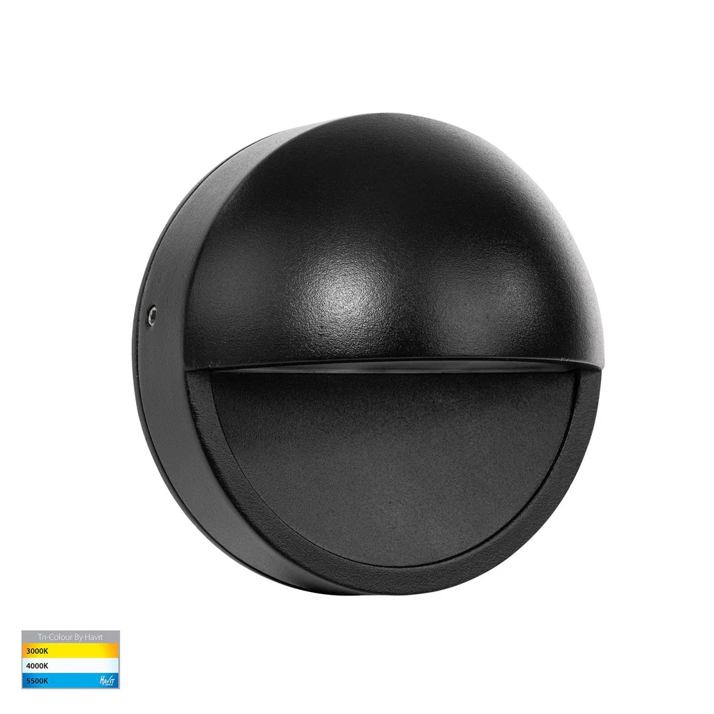 Veko LED Step Light with Eyelid CCT 10w in Black, White Havit Lighting - HV2929T - Image 4