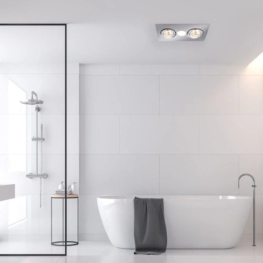 Ventair MYKA-2 - 3-in-1 Slimline Bathroom Heater Light & Exhaust Unit - Image 3