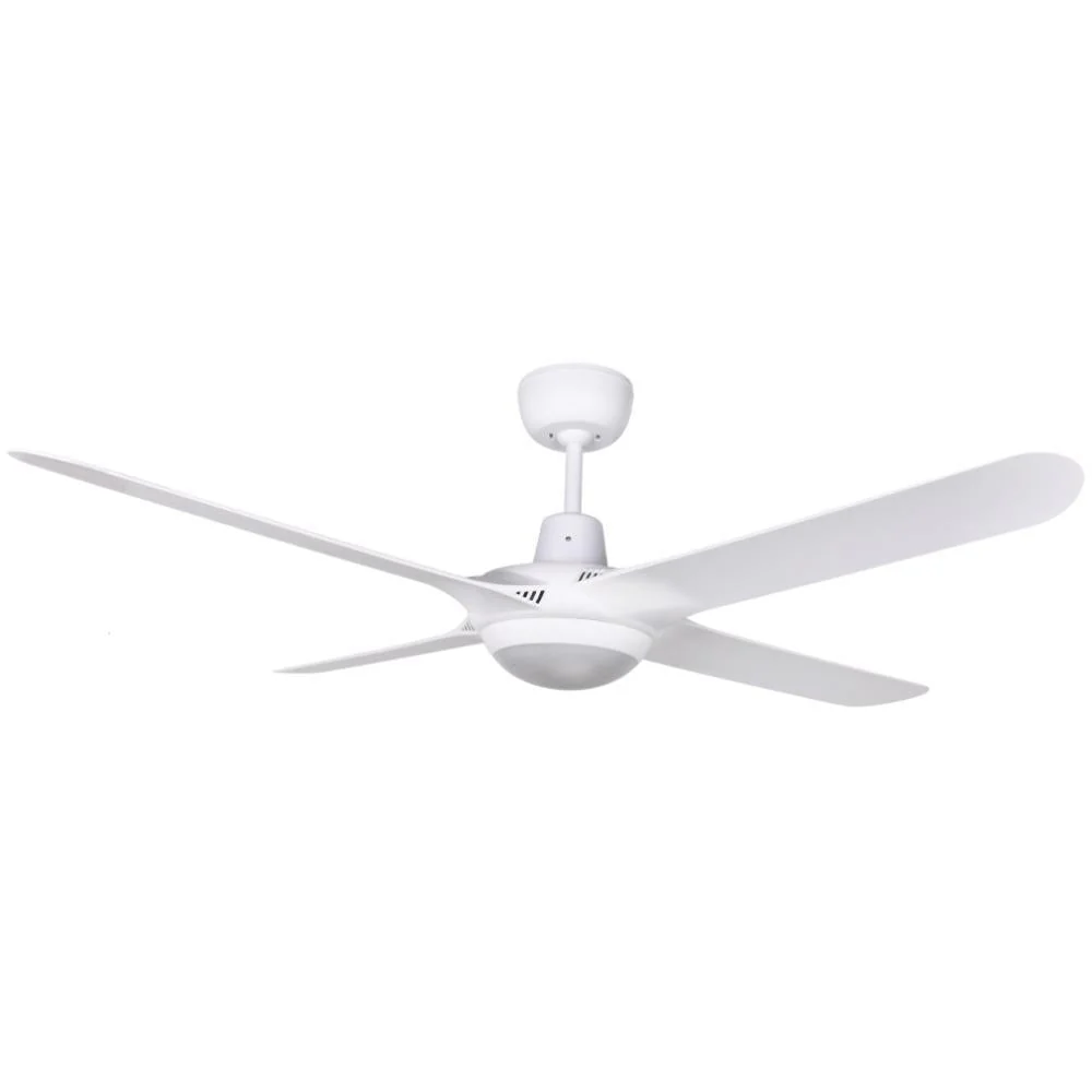 Ventair SPYDA-50-LIGHT - 4 Blade 1250mm 50" Fully Moulded PC AC Ceiling Fan With 20W LED Light - Image 2