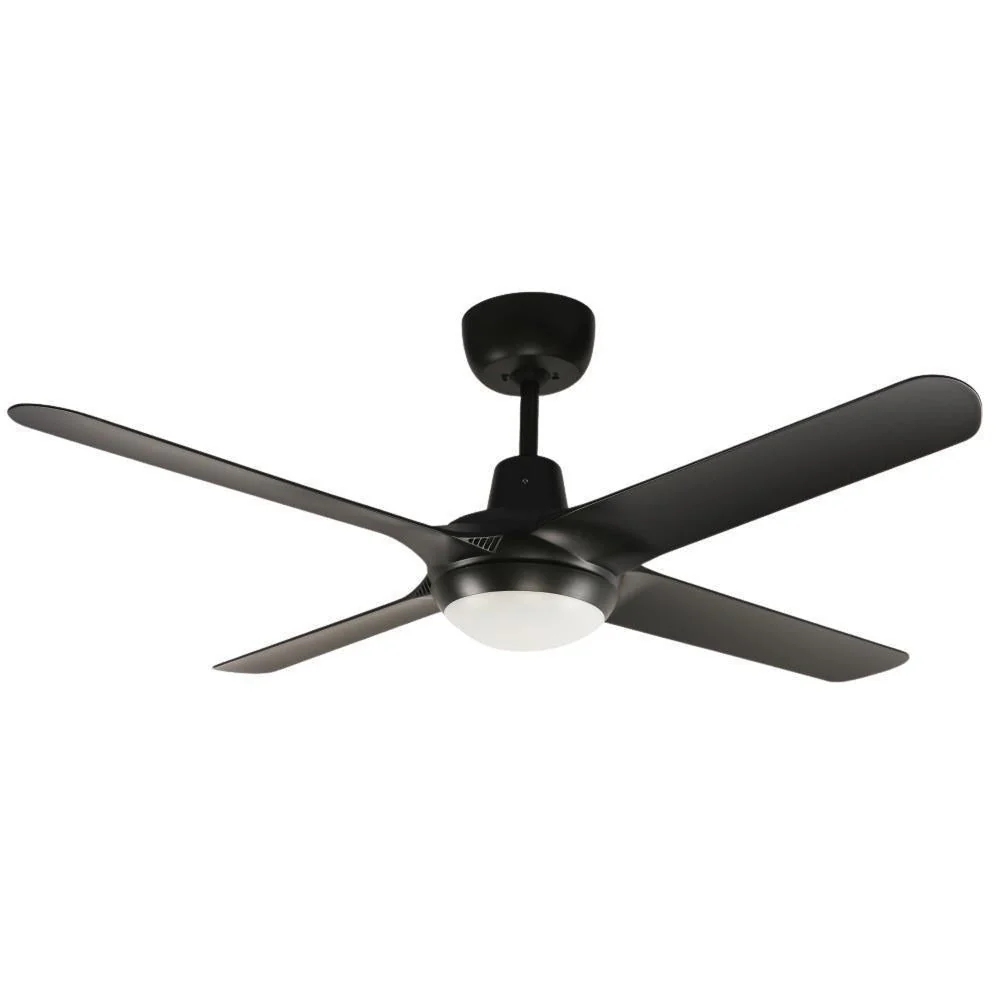 Ventair SPYDA-50-LIGHT - 4 Blade 1250mm 50" Fully Moulded PC AC Ceiling Fan With 20W LED Light - Image 3
