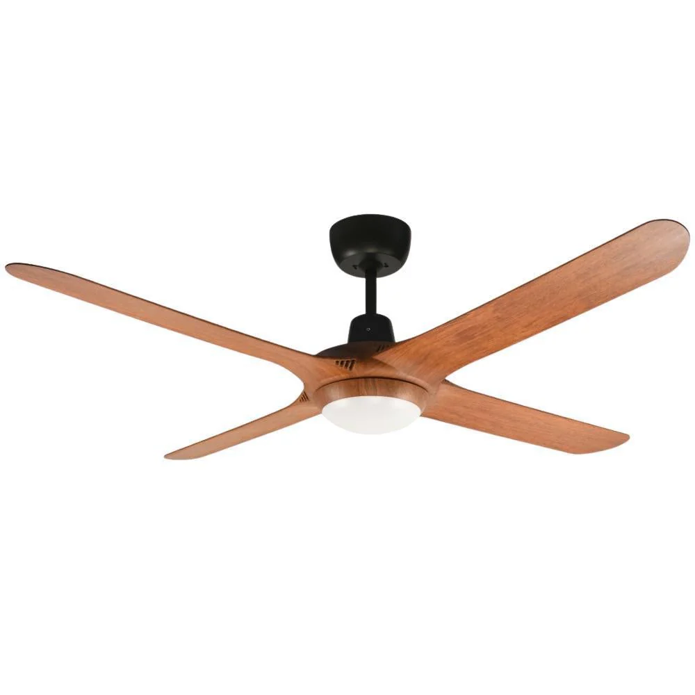Ventair SPYDA-50-LIGHT - 4 Blade 1250mm 50" Fully Moulded PC AC Ceiling Fan With 20W LED Light - Image 5