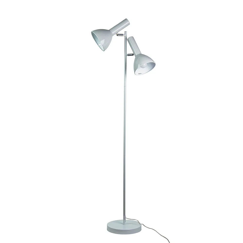 Vespa 2 Light Floor Lamp White - SL98572WH