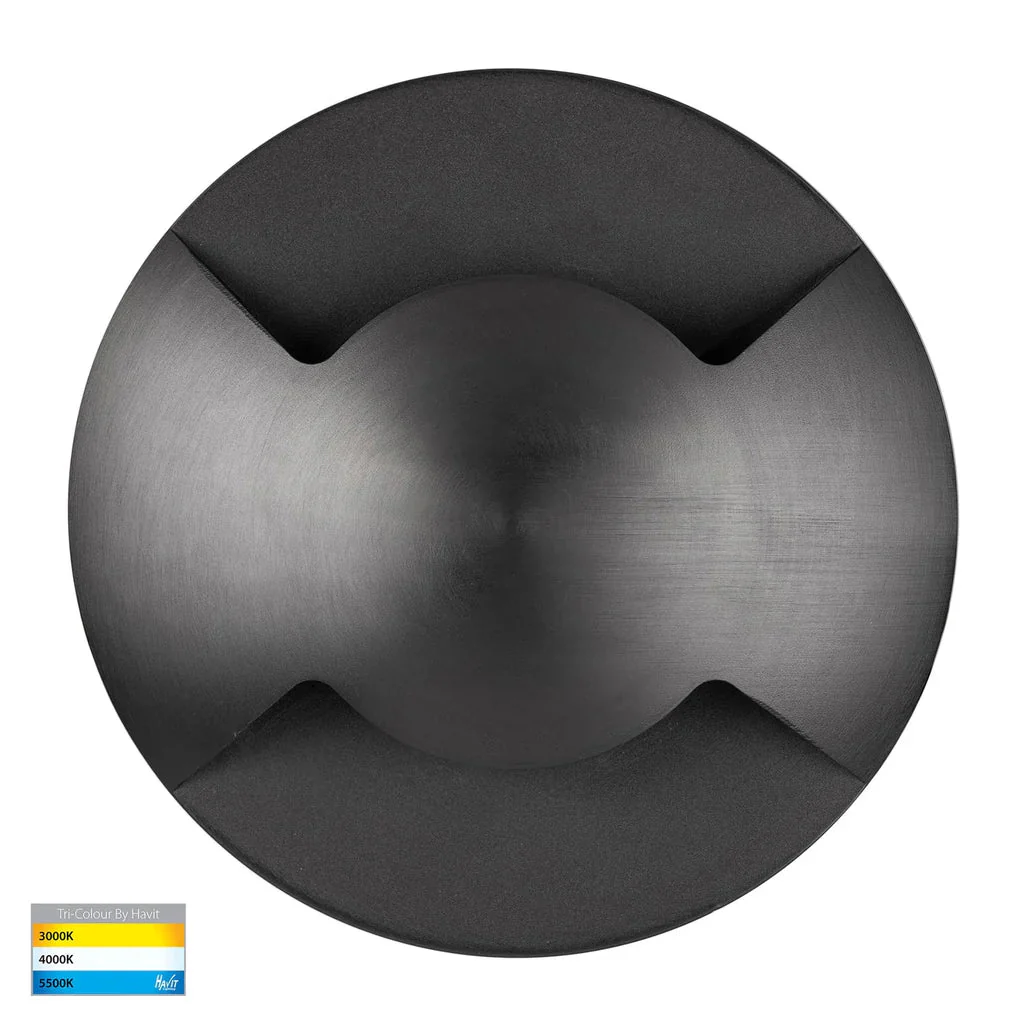Viale LED in-Ground Light Double Way in 316 Stainles Steel, Antique Brass, Brass or Graphite Havit Lighting - HV19072T - Image 15
