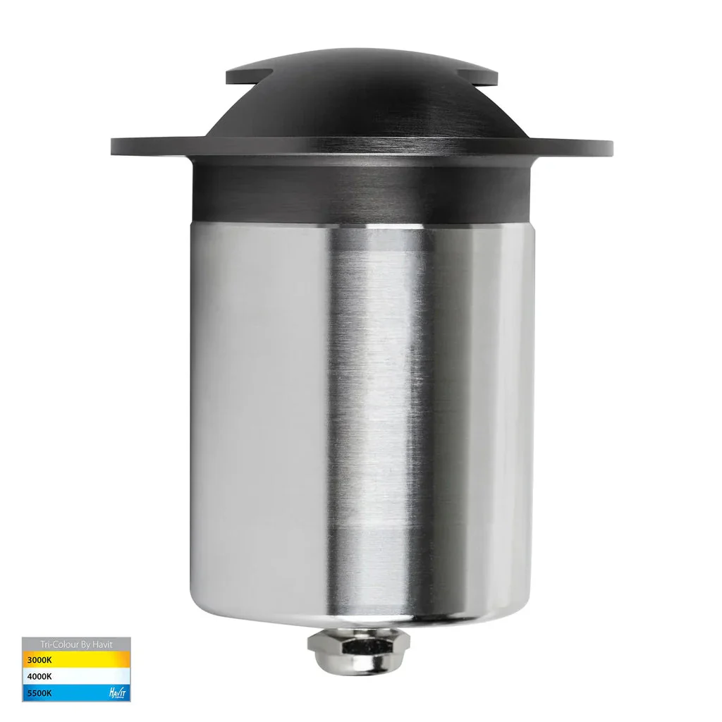 Viale LED in-Ground Light Double Way in 316 Stainles Steel, Antique Brass, Brass or Graphite Havit Lighting - HV19072T - Image 17