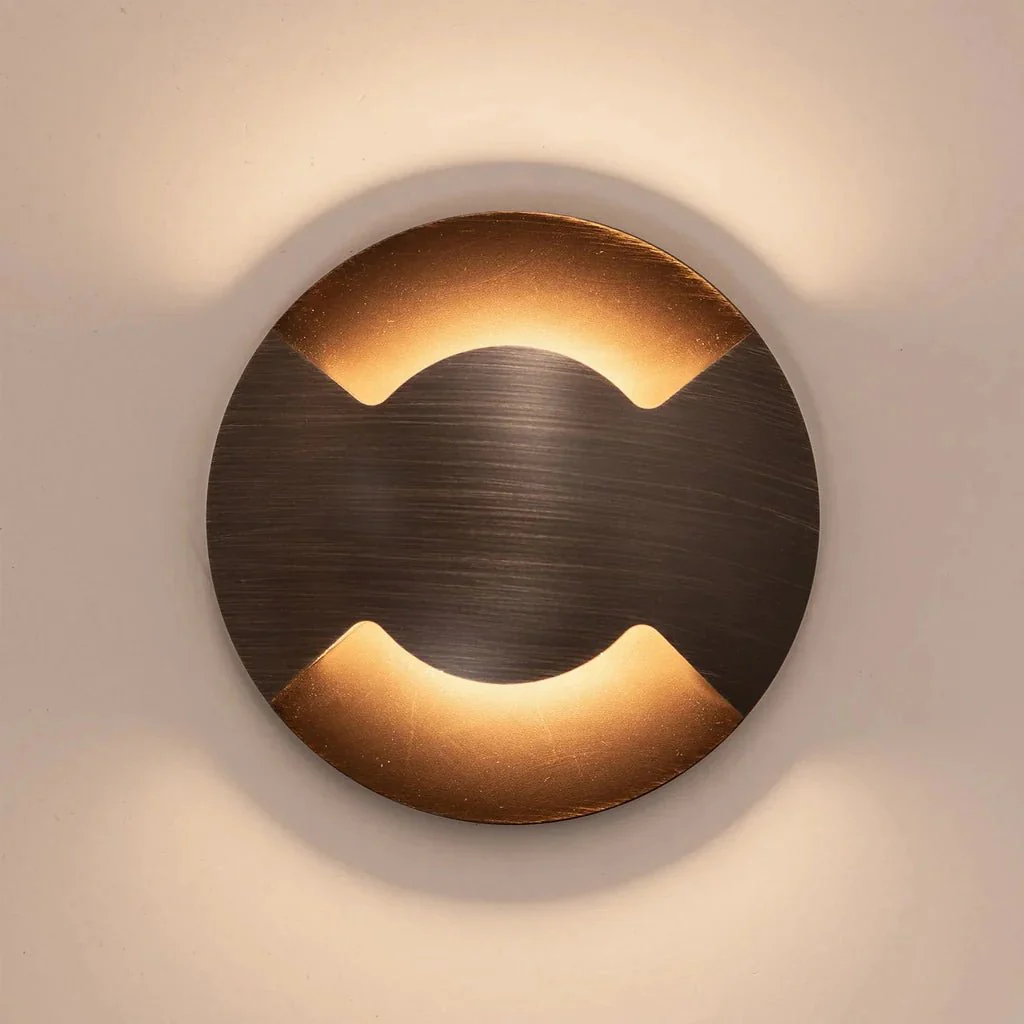 Viale LED in-Ground Light Double Way in 316 Stainles Steel, Antique Brass, Brass or Graphite Havit Lighting - HV19072T - Image 4