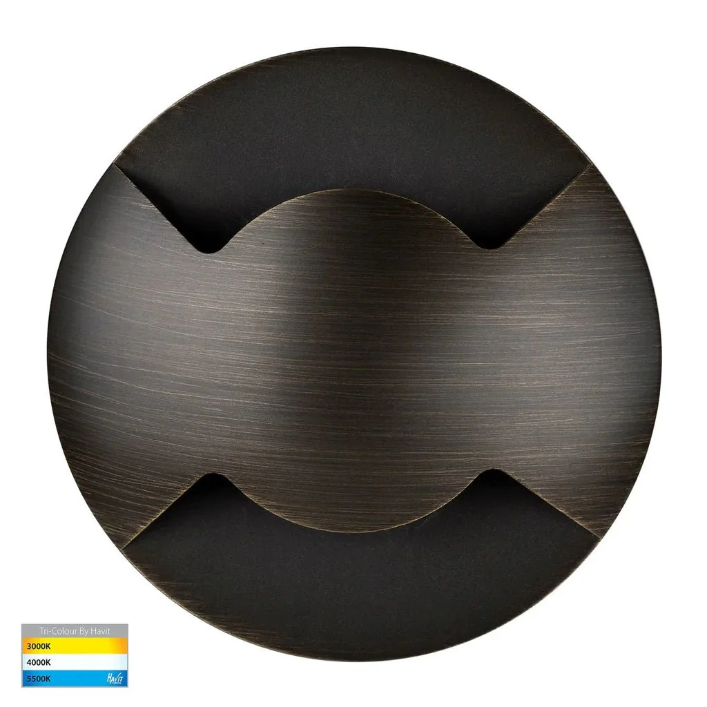 Viale LED in-Ground Light Double Way in 316 Stainles Steel, Antique Brass, Brass or Graphite Havit Lighting - HV19072T - Image 8