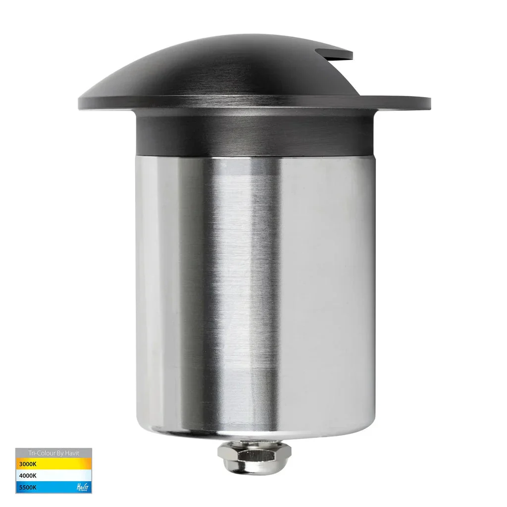 Viale LED in-Ground Light Single Way in 316 Stainles Steel, Antique Brass, Brass or Graphite Havit Lighting - HV19062T - Image 15