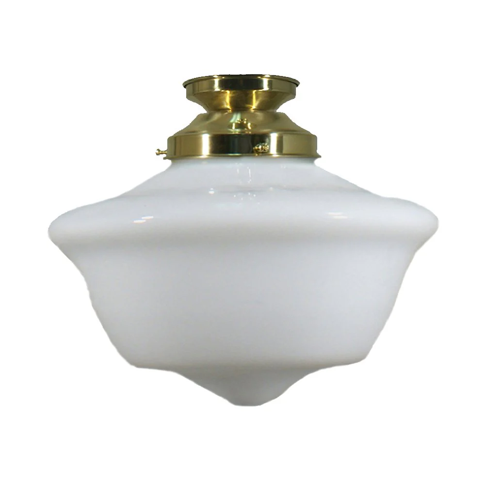 Victorian 9" or 12" or 16" 1 Light Batten Fix Pendant Light - Black/Chrome/Polished Brass - Image 6