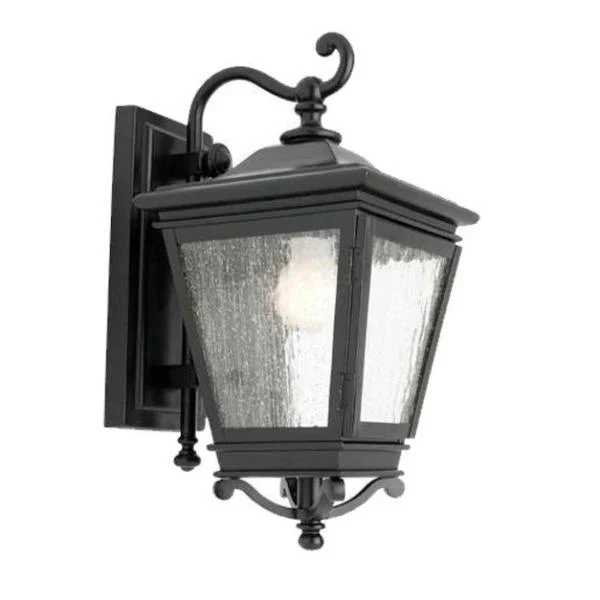 Victorian Wall Lantern in Old Dark Bronze or Black - Image 3