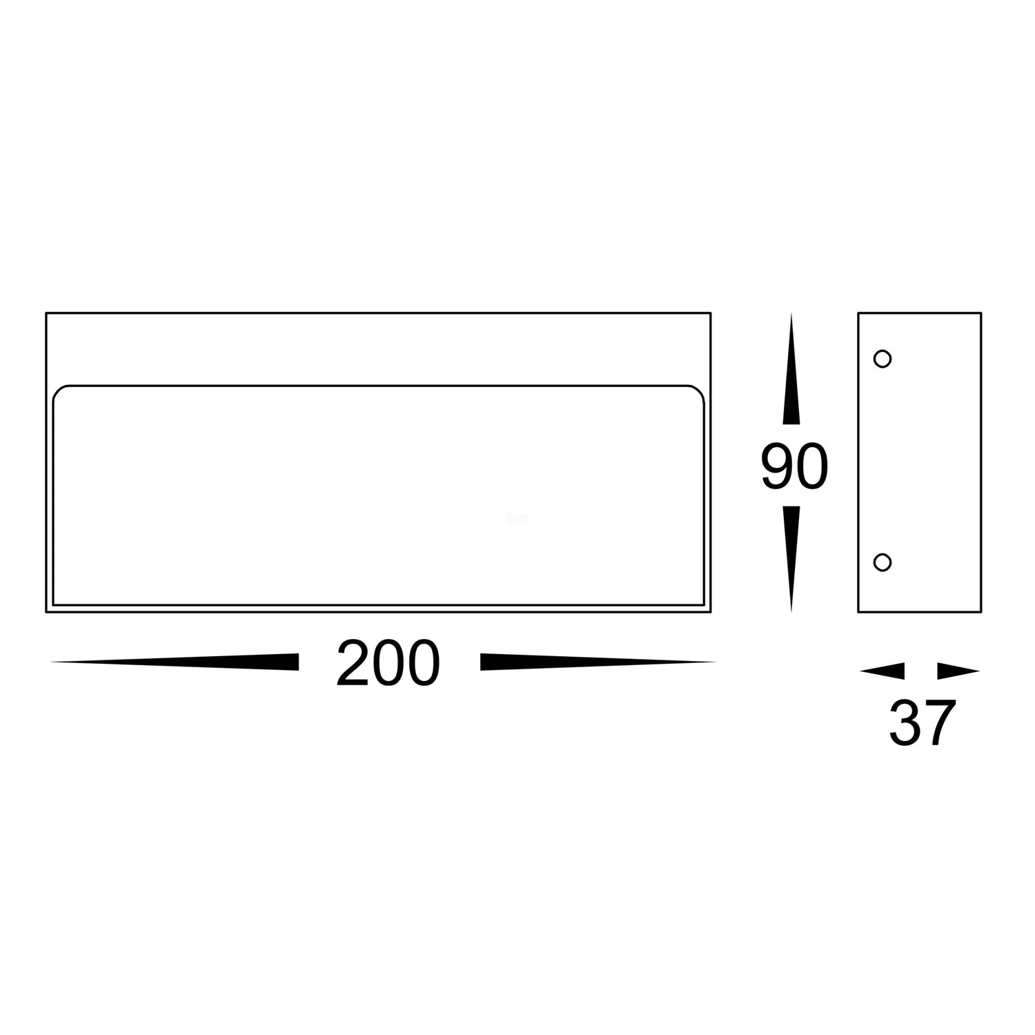 Virsma LED Step Light Surface Mounted in Black/White Havit Lighting - HV3275T - Image 5