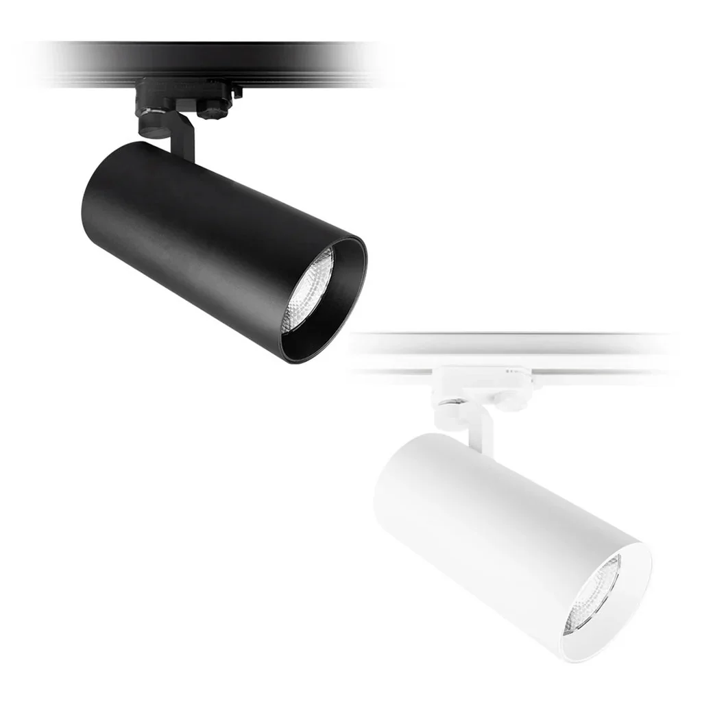 XTB35 CRI.VIVID 35w COB LED Spot Track Light in Black, White or Silver (2700k / 3000k / 4000k / 5000k VIVID)