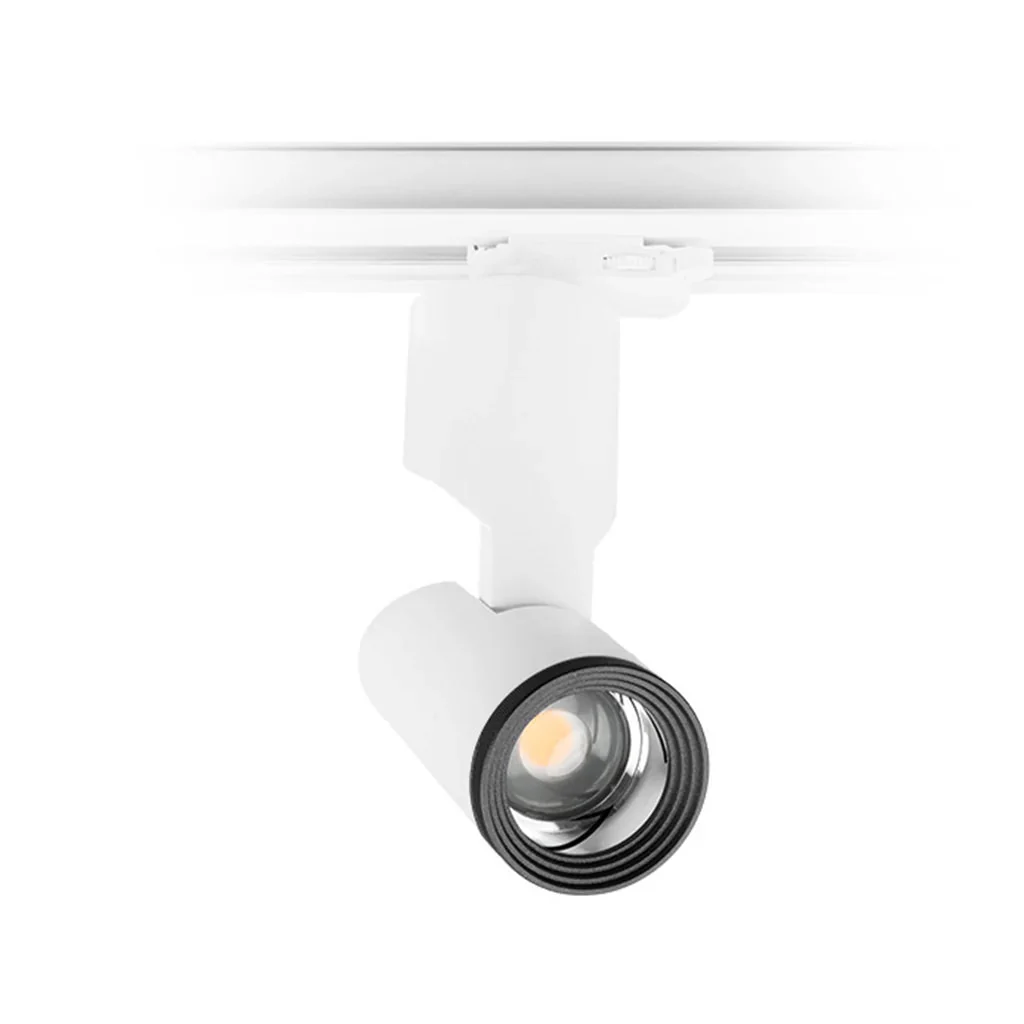 XTF25 25w LED Spot Track Light in Black or White (3000k / 4000k) - Image 3