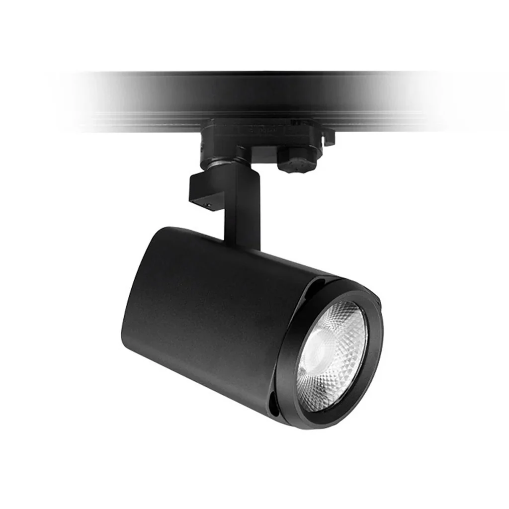 XTI15 15w COB LED Spot Track Light in Black, White or Silver (2700k/3000k/4000k/5000k) - Image 2