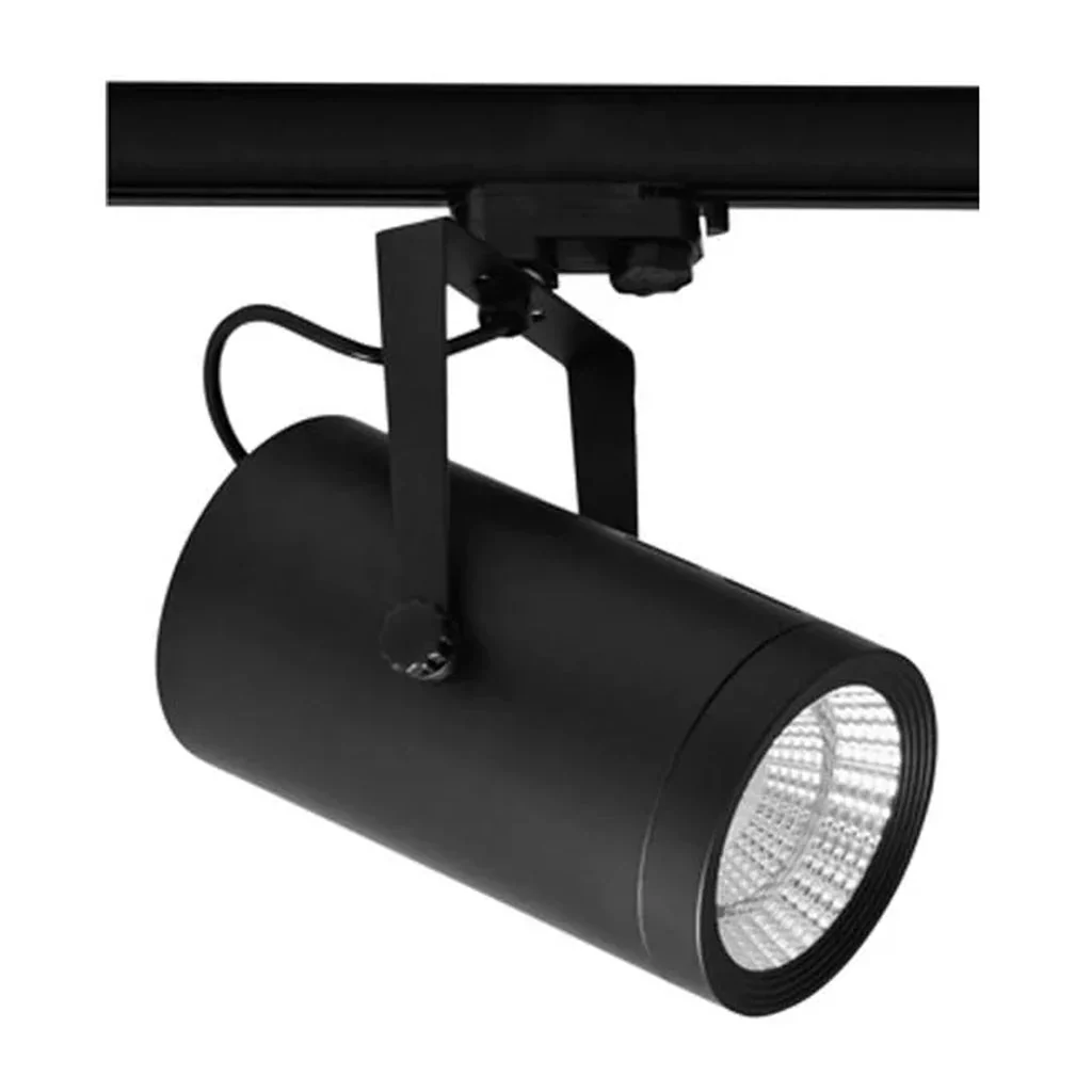 XTL40 40w LED Spot Track Light in Black, White or Silver (3000k / 4000k / 5000k)