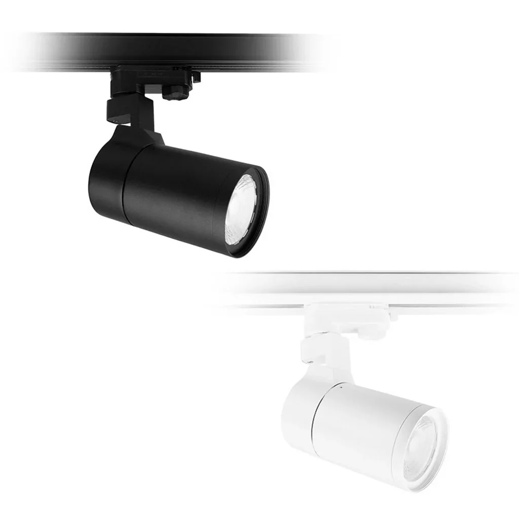 XTO20 20w LED Spot Track Light in White or Black (2700k / 3000k / 4000k / 5000k)